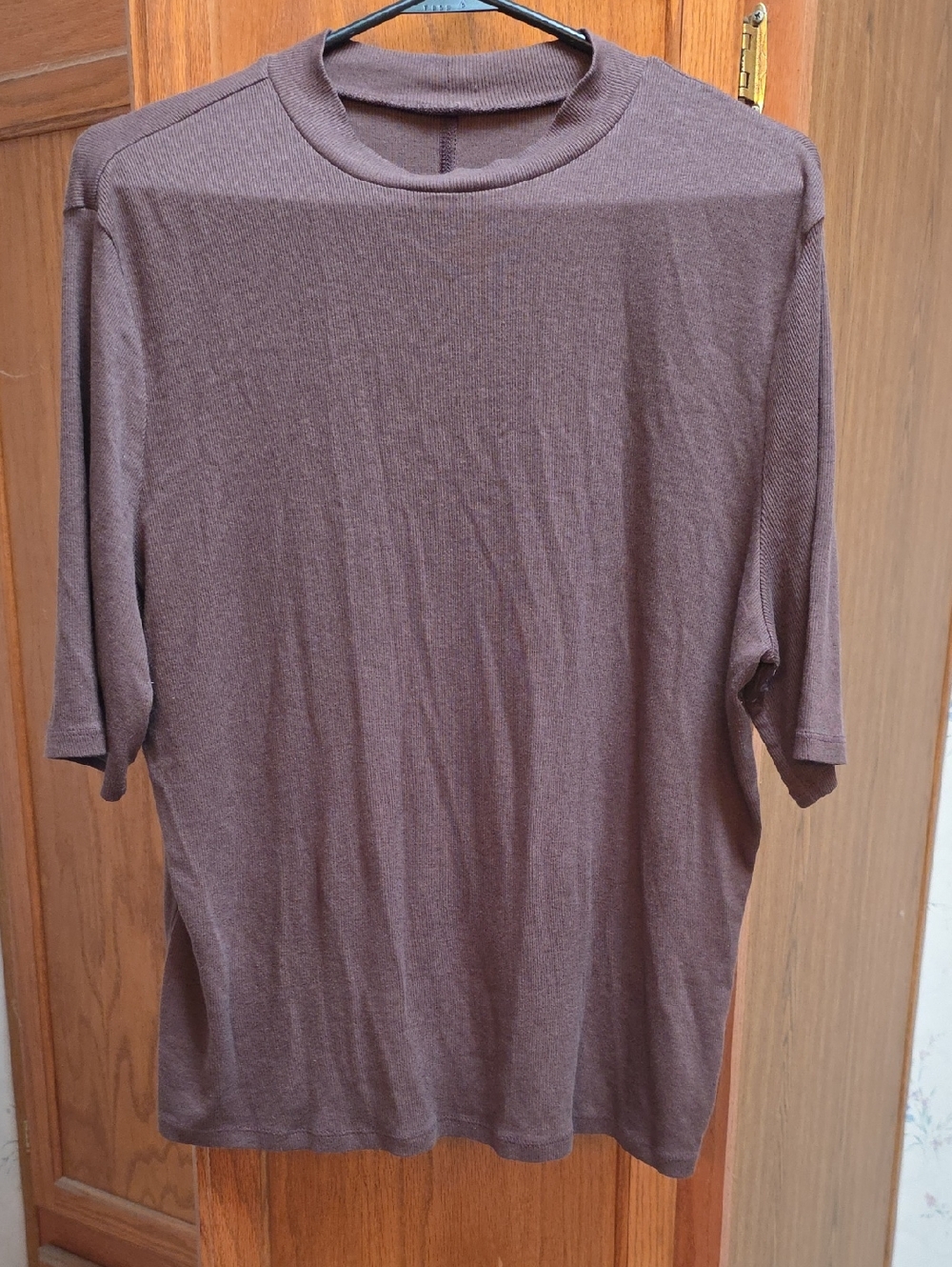 a new day Brown Short-Sleeve Crewneck Tee